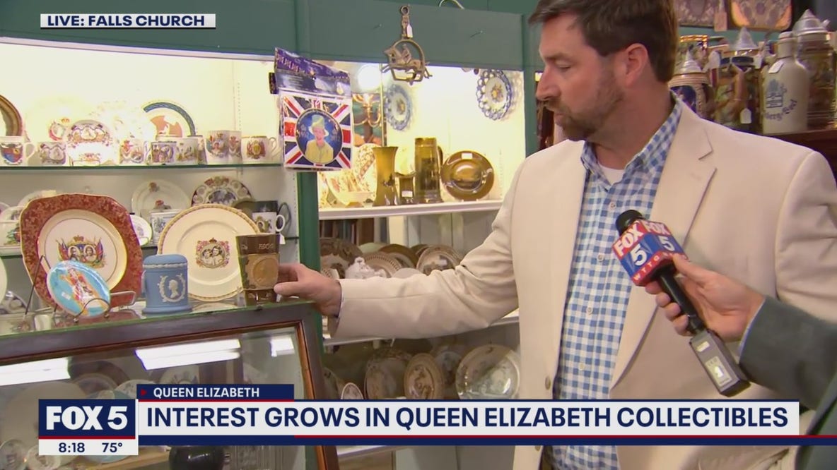 Interest in Queen Elizabeth II collectables, memorabilia spikes following death at 96
